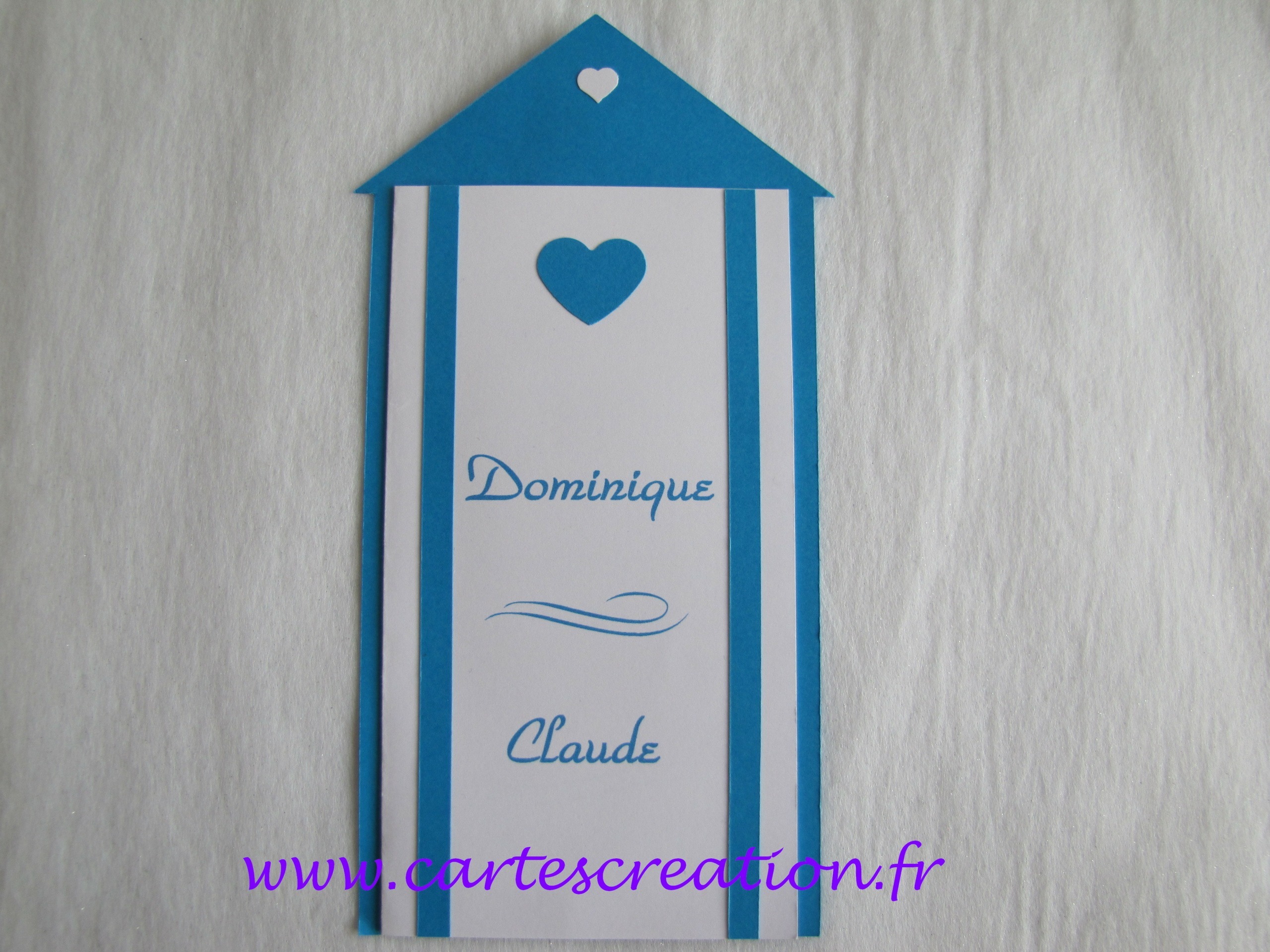 Faire-part mariage plage