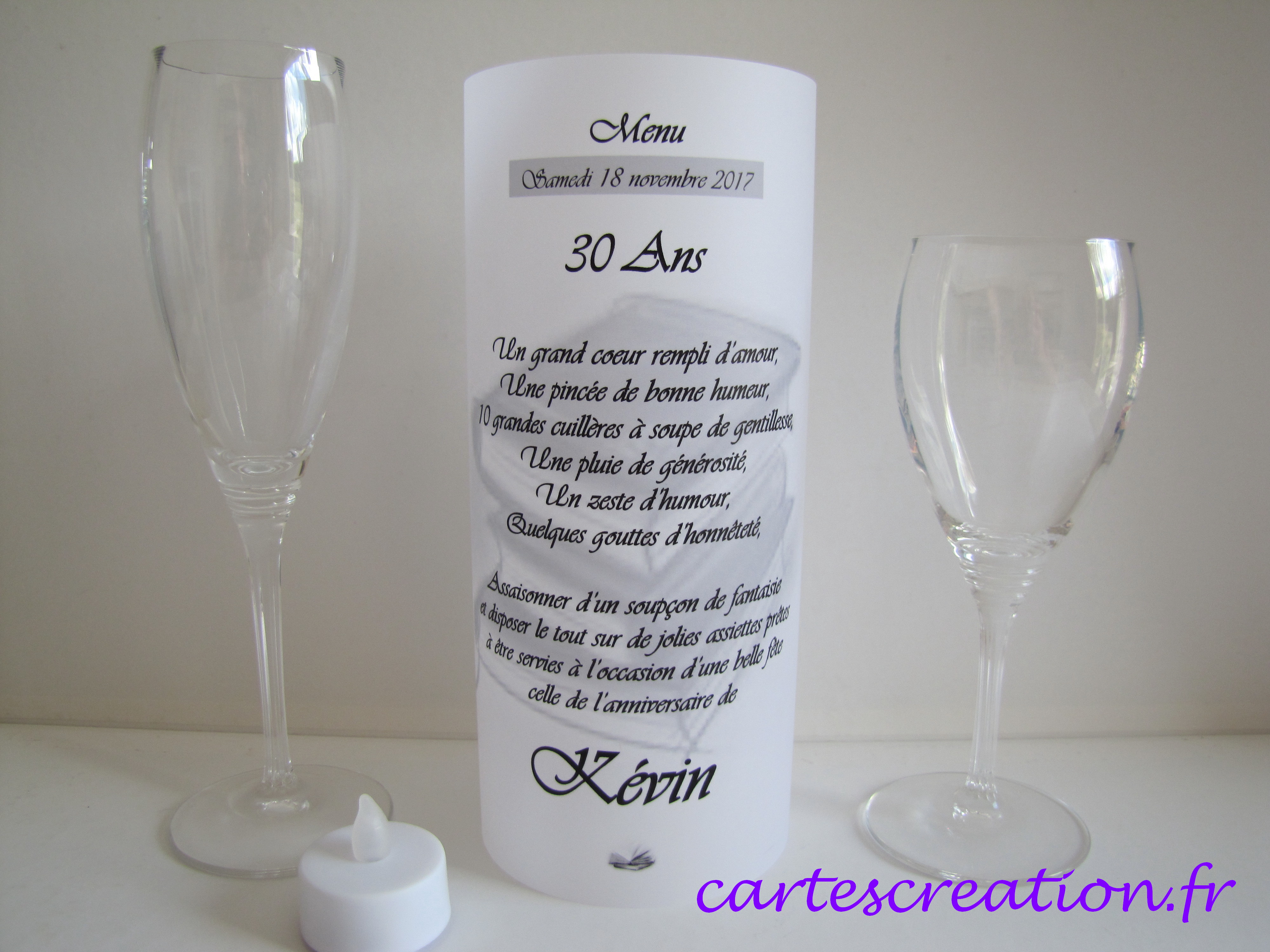 Menus Photophores Sans Ruban Pour Les Mariages Autres Evenements Menus Photophores Sans Ruban Pour Les Mariages Autres Evenements