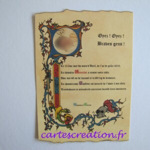 3,75 € Naissance médiévale Lancelot