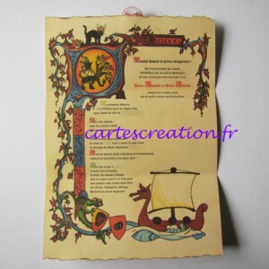 4,75 € Mariage médiéval Camille et William