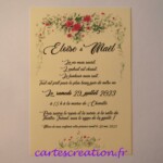 3,34 € Faire-part mariage champêtre Bridgerton
