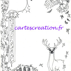 Naissance Robin : aigle, blason sapins, cerf Naissance Robin : aigle, blason sapins, cerf