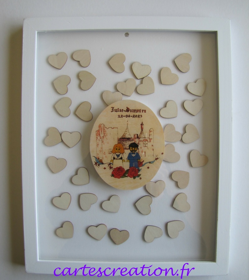 Cadre livre d'or médiéval 3 - cartescreation.fr