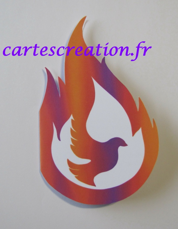 Faire-part confirmation - Clémence - Faire-part flamme