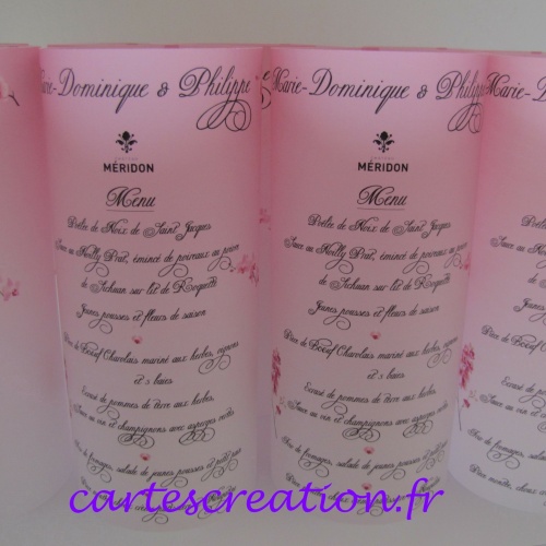 Menu photophore orchidée dégradé 2 - cartescreation.fr